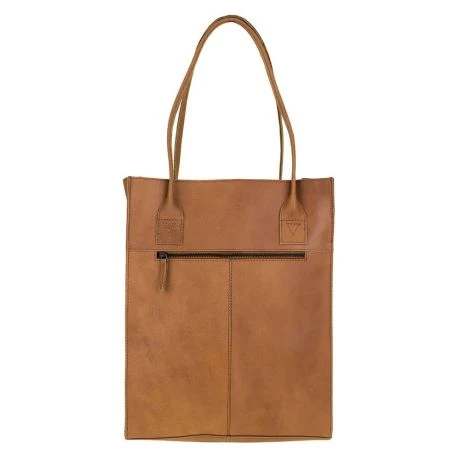 DSTRCT Riverside Shopper A4 12" Cognac 4 DSTRCT Riverside Shopper A4 12" Cognac - Afbeelding 2