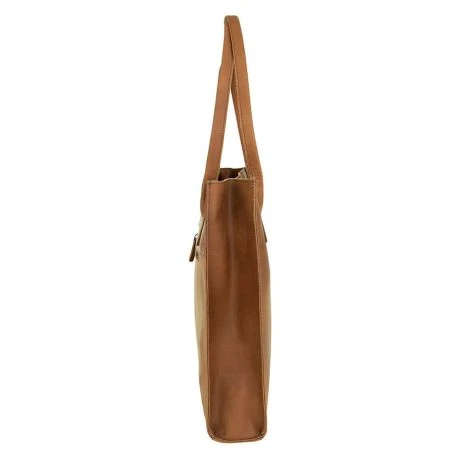 DSTRCT Riverside Shopper A4 12" Cognac 5 DSTRCT Riverside Shopper A4 12" Cognac - Afbeelding 3