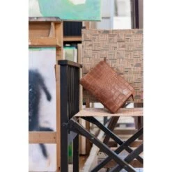 LouLou Essentiels Vintage Croco Silver Crossbody Black -Fjallraven Tassen Verkoopwinkel 03crossbodyxs004s 023 8720143393891 loulou essentiels 5 1 2