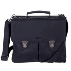 DSTRCT Wall Street A4 Business Aktetas Black