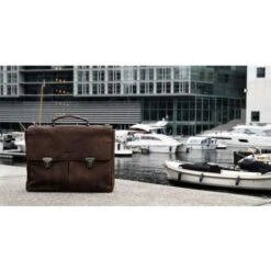 DSTRCT Wall Street A4 Business Aktetas Cognac -Fjallraven Tassen Verkoopwinkel 076220 20 5 1 1