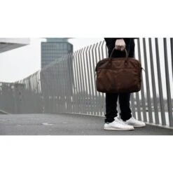 DSTRCT Wall Street Business Laptoptas 15.6'' Cognac -Fjallraven Tassen Verkoopwinkel 076520 20 6 1 1