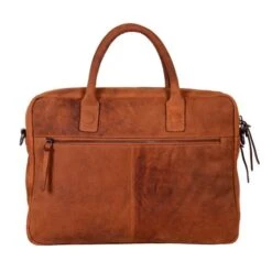 DSTRCT Wall Street Business Laptoptas 15.6'' Cognac -Fjallraven Tassen Verkoopwinkel 076520 30 2