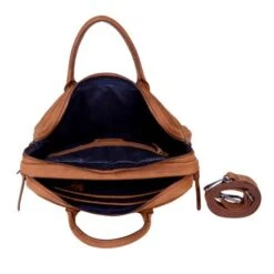 DSTRCT Wall Street Business Laptoptas 15.6'' Cognac -Fjallraven Tassen Verkoopwinkel 076520 30 4