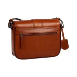 Burkely Modest Meghan Crossbody Satchel Cognac -Fjallraven Tassen Verkoopwinkel 1000268.43.24 4