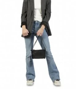 Burkely Just Jolie Double Zip Crossbody Bag Black New -Fjallraven Tassen Verkoopwinkel 1000304.84 10 2 600 1