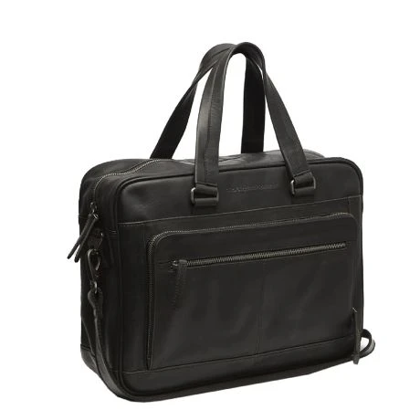 Chesterfield Singapore Laptoptas 15" Schoudertas Zwart 3 Chesterfield Singapore Laptoptas 15" Schoudertas Zwart
