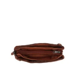 Bear Design Calisto Pelle Clutch Schoudertas Cognac -Fjallraven Tassen Verkoopwinkel 1119cp cognac 1