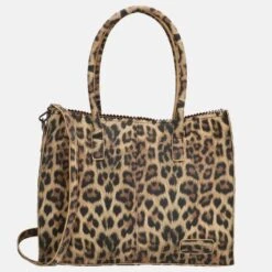 Zebra Natural Bag Kartel Lisa Leopard
