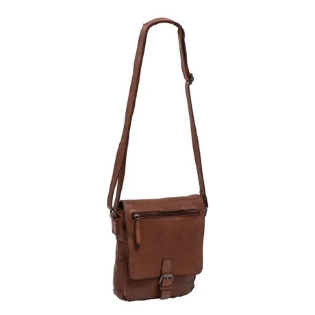 Daniel Ray Norwalk Crossbody Schoudertas Cognac 3 Daniel Ray Norwalk Crossbody Schoudertas Cognac