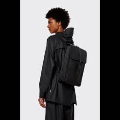 Rains Original Backpack Mini Rugtas Black -Fjallraven Tassen Verkoopwinkel 12800 black men 1