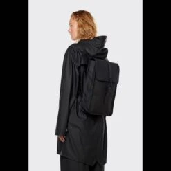 Rains Original Backpack Mini Rugtas Black -Fjallraven Tassen Verkoopwinkel 12800 black women 1