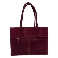 DSTRCT Portland Road Shopper Laptoptas 15,6 Inch Maroon -Fjallraven Tassen Verkoopwinkel 128940.55 3