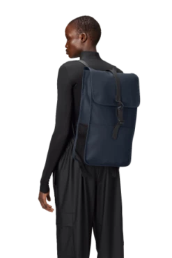 Rains Rolltop 16" Rucksack Navy -Fjallraven Tassen Verkoopwinkel 13000 navy women 1 1