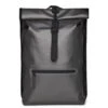 Rains Rolltop 16" Rucksack Metallic Grey -Fjallraven Tassen Verkoopwinkel 13320 metallicgrey 1