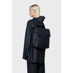 Rains Original MSN Bag Mini Backpack Navy -Fjallraven Tassen Verkoopwinkel 13570 navy women 1