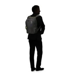American Tourister Work-E Laptop Backpack 14" Black -Fjallraven Tassen Verkoopwinkel 138221 1041 work e laptop backpack 14 with silhouette