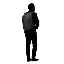 American Tourister Work-E Laptop Backpack 15.6" Black -Fjallraven Tassen Verkoopwinkel 138222 1041 work e laptop backpack 15.6 with silhouette