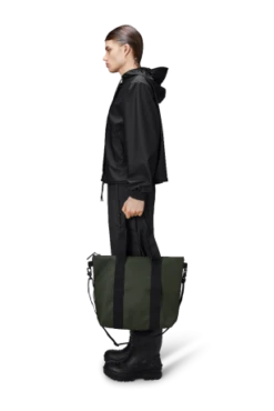 Rains Tote Bag Mini Shoulderbag Green -Fjallraven Tassen Verkoopwinkel 14160 green men 1