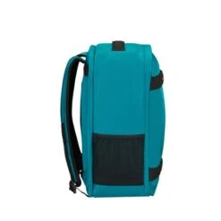American Tourister Urban Track Cabin Backpack Verdigris Blue -Fjallraven Tassen Verkoopwinkel 147626 a029 urban track cabin backpack side