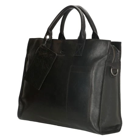 Micmacbags Golden Gate Laptop Schoudertas 15.6" Black 6 Micmacbags Golden Gate Laptop Schoudertas 15.6" Black - Afbeelding 4