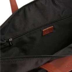 Hexagona Pop Shopper L Noir Marron -Fjallraven Tassen Verkoopwinkel 176582 0120 2