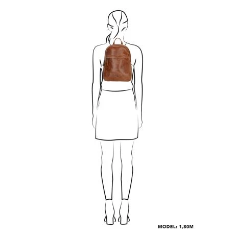 Micmacbags Porto Rugzak Bruin 7 Micmacbags Porto Rugzak Bruin - Afbeelding 5