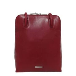 Claudio Ferrici Classico Backpack/ Shoulderbag Red