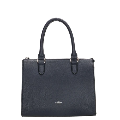 Charm London Stratford Handtas Blue 4 Charm London Stratford Handtas Blue - Afbeelding 2