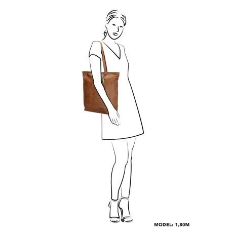 Micmacbags Friendship Shopper Bruin 5 Micmacbags Friendship Shopper Bruin - Afbeelding 3