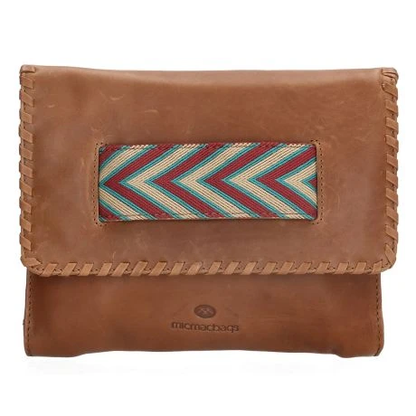 Micmacbags Friendship Clutch / Schoudertasje Bruin 4 Micmacbags Friendship Clutch / Schoudertasje Bruin - Afbeelding 2