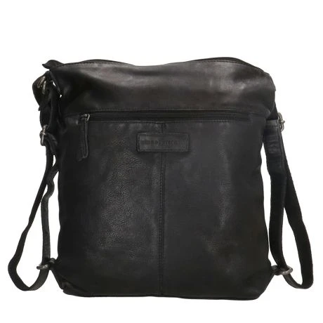 Hide & Stitches Paint Rock Schouder/ Rugtas 20075 Zwart 5 Hide & Stitches Paint Rock Schouder/ Rugtas 20075 Zwart - Afbeelding 3