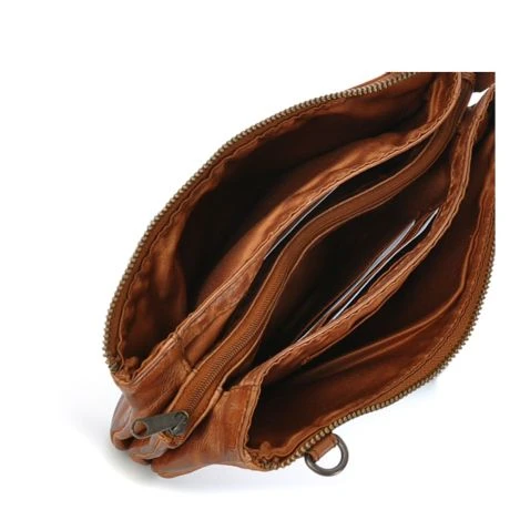 Bear Design Cow Lavato Uma Schoudertas Cognac 6 Bear Design Cow Lavato Uma Schoudertas Cognac - Afbeelding 4