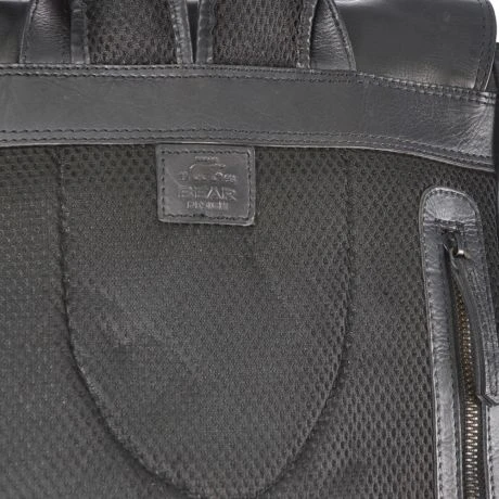 Bear Design Cow Lavato Rob Rugtas 15" Zwart 7 Bear Design Cow Lavato Rob Rugtas 15" Zwart - Afbeelding 5