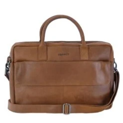 DSTRCT Special Laptopbag 2-vaks 17" Cognac -Fjallraven Tassen Verkoopwinkel 20210824 capture0007