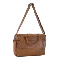 DSTRCT Special Laptopbag 2-vaks 17" Cognac -Fjallraven Tassen Verkoopwinkel 20210824 capture0009