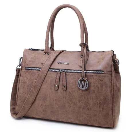 Wimona Fabiana One Schoudertas Cognac 4 Wimona Fabiana One Schoudertas Cognac - Afbeelding 2