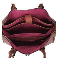 Wimona Fabiana Two Schoudertas Cognac -Fjallraven Tassen Verkoopwinkel 2022 wimona bags fabiana two serie cognac 3