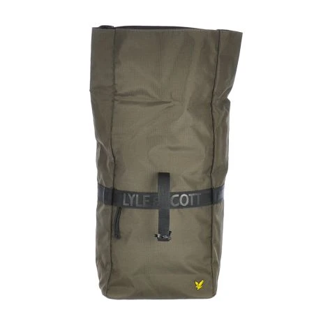 Lyle & Scott Recycled Rolltop Backpack Olive 7 Lyle & Scott Recycled Rolltop Backpack Olive - Afbeelding 5