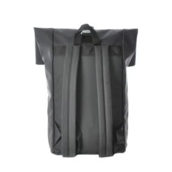 Lyle & Scott Coated Rolltop Backpack Jet Black -Fjallraven Tassen Verkoopwinkel 20230216 capture0004 6