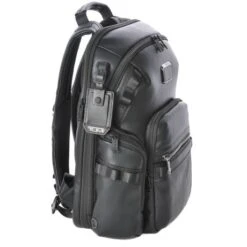 Tumi Alpha Bravo Navigation Leather Backpack Black -Fjallraven Tassen Verkoopwinkel 20230223 capture0007