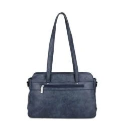 Wimona Angelina Schoudertas Darkblue 9 Wimona Angelina Schoudertas Darkblue -Fjallraven Tassen Verkoopwinkel 2026 kleur donkerblauw achterkant