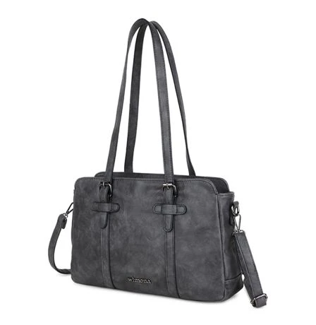 Wimona Angelina Schoudertas Grey 4 Wimona Angelina Schoudertas Grey - Afbeelding 2