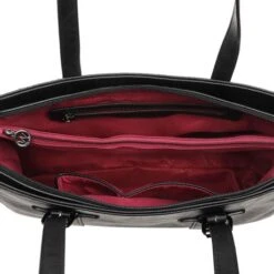 Wimona Angelina Schoudertas Black 11 Wimona Angelina Schoudertas Black -Fjallraven Tassen Verkoopwinkel 2026 kleur zwart binnenkant