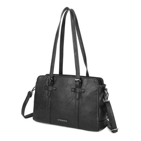 Wimona Angelina Schoudertas Black 5 Wimona Angelina Schoudertas Black - Afbeelding 3