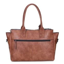 Wimona Catarina One Schoudertas Cognac -Fjallraven Tassen Verkoopwinkel 2031 kleur cognac achterkant