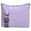 Zebra Natural Bag Kartel Schoudertas Merel Lila