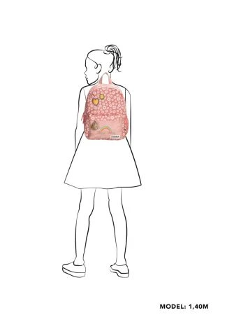 Zebra Girls Rugzak M Daisy Flower 4 Zebra Girls Rugzak M Daisy Flower - Afbeelding 2