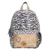 Zebra Girls Rugzak M Tiger Leopard Wit Beige -Fjallraven Tassen Verkoopwinkel 20769447 1