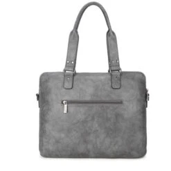 Wimona Verona Schoudertas Grey -Fjallraven Tassen Verkoopwinkel 2099 kleur grijs achterkant